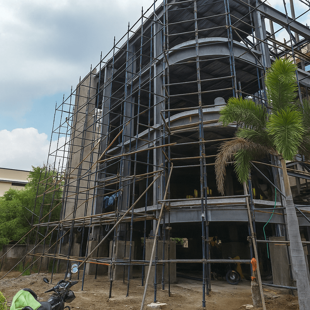 MS Scaffolding on Rent