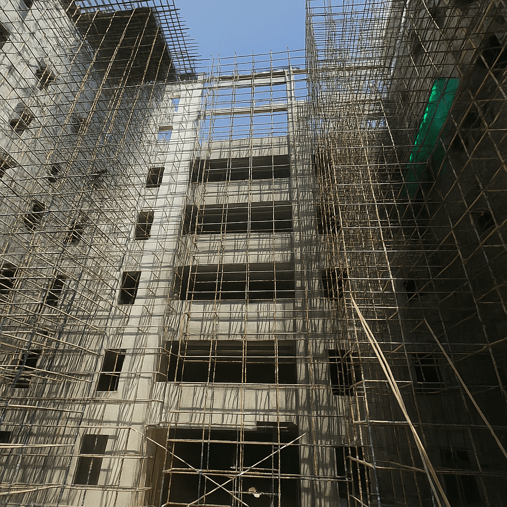 MS Scaffolding on Rent
