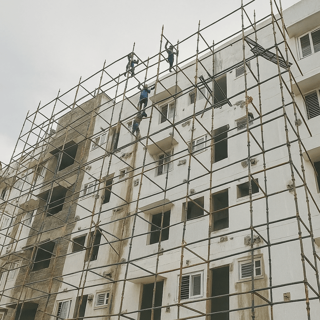 MS Scaffolding on Rent