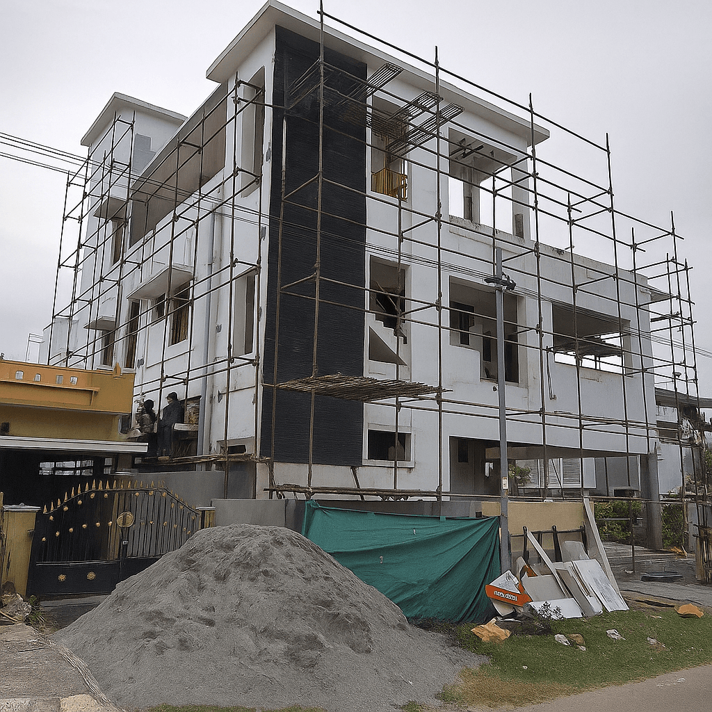 MS Scaffolding on Rent